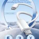 LDNIO LC902C USB 65W. Type C USB 3.2 Cable Fast Charging Data Cable for Iphone 2 Meters 65W