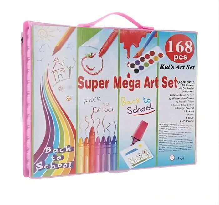 Super Mega Art Set 168 pieces - Image 3