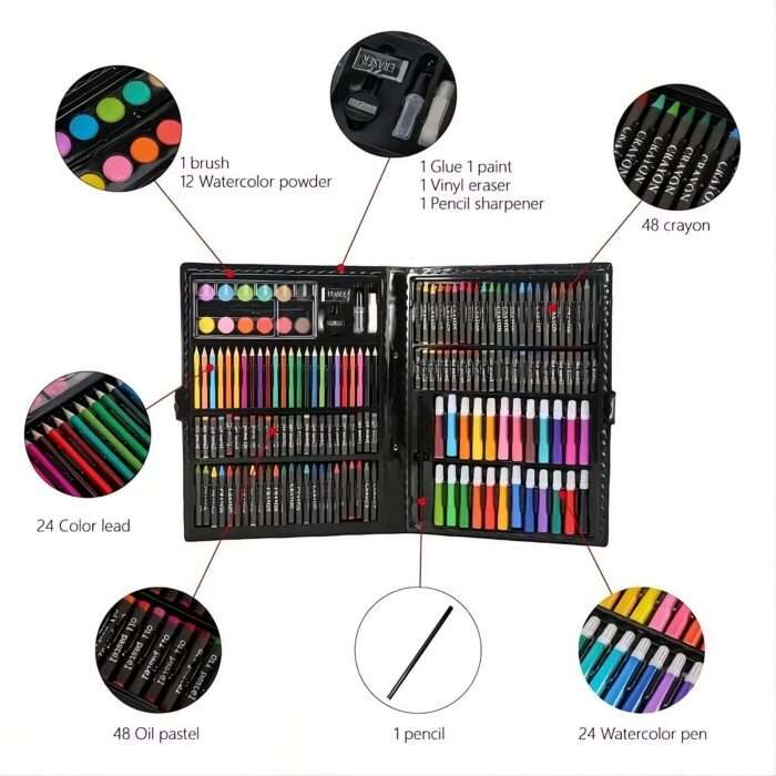 Super Mega Art Set 168 pieces - Image 5