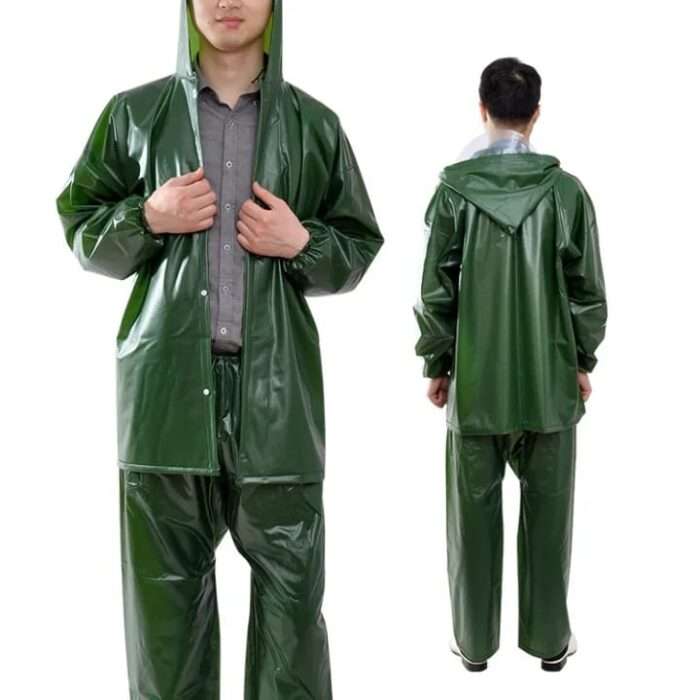 EVA Environment Friendly Raincoat- Adult And Kids Sizes - Image 5