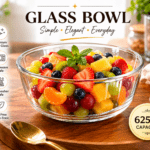 Glass Serving Bowl 625ML | Microwave Safe