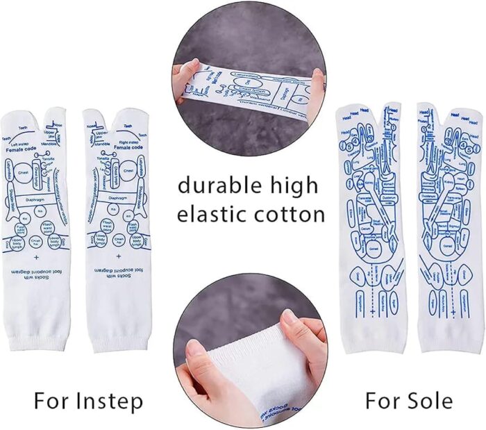 Reflexology Socks and Massage Tool - Image 4