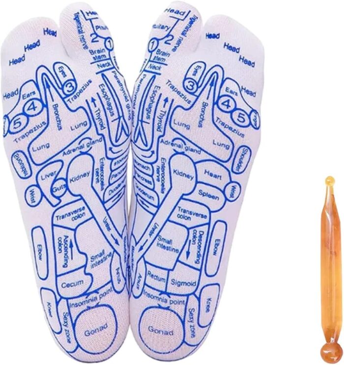 Reflexology Socks and Massage Tool - Image 3