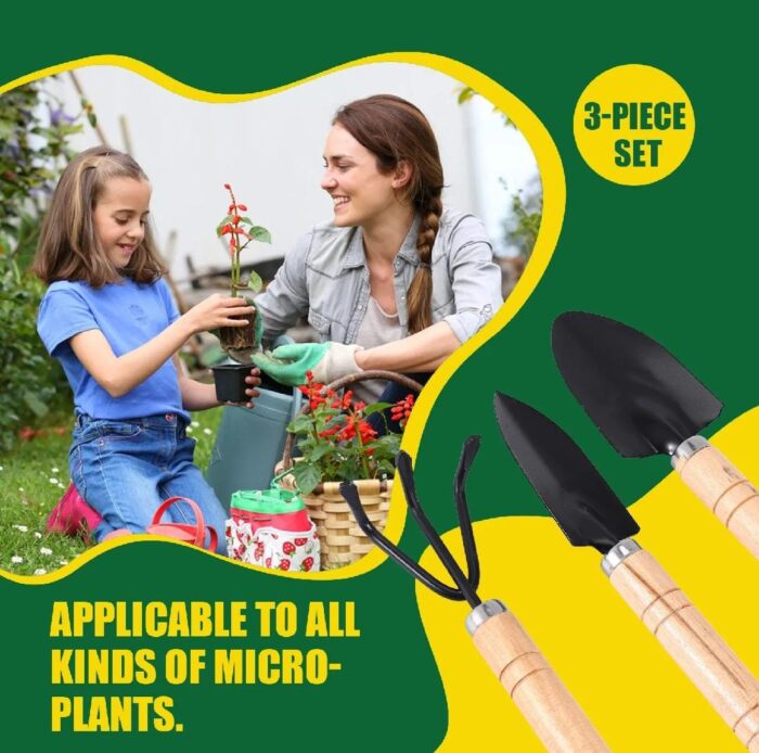 3 Pcs Mini Garden Tools - Image 8