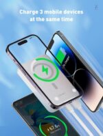 LDNIO PQ16 | 10000mAh Magnetic Wireless Power Bank - Image 4