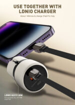 LDNIO LC212i USB Type-C to Lightning 30W Fast Charging Data Cable (2000mm) - Image 2