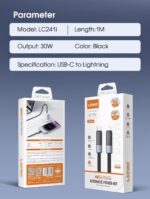 LDNIO LC241i 30w USB Type-C to lightning Data Cable - Image 3