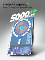 LDNIO Ultralight 5000mAh 15W Wireless Fast Charger PQ28 - Image 4