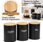 3 PCS Metal Canister Set 1000ML - Image 6