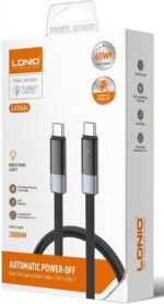 LDNIO LC242c USB Type-C to Type-C Data Cable - Image 2