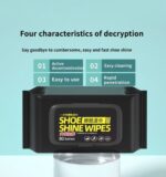 Shoe Shine Wipes (80 Wipes Pack) - Image 3
