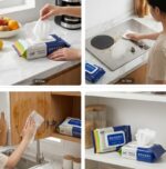 Kitchen Cleaning Wipes (80 Wipes Pack) - Image 2