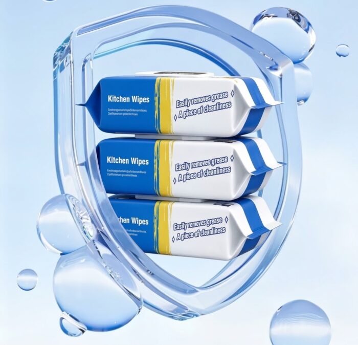 Kitchen Cleaning Wipes (80 Wipes Pack) - Image 3