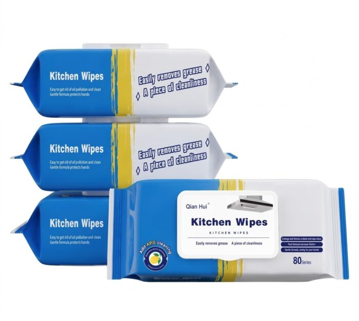Kitchen Cleaning Wipes (80 Wipes Pack) - Image 7