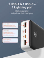 Ldnio 20,000mAh 65W Fastcharging Power Bank PQ27 - Image 3