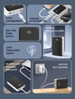 Ldnio 20,000mAh 65W Fastcharging Power Bank PQ27 - Image 5