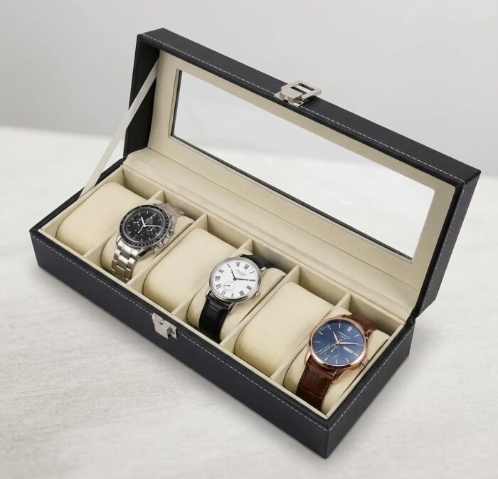 6-Slot Watch Display Box - Image 3