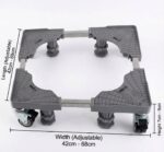 Adjustable Washing Machine Base Roller Base - Image 2