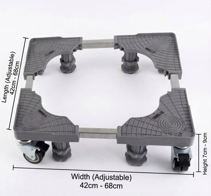 Adjustable Washing Machine Base Roller Base - Image 2