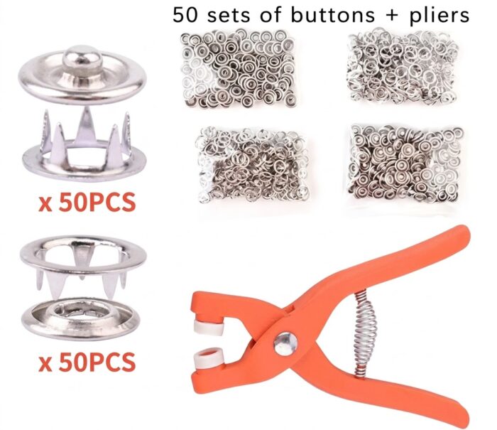 Snap Button Pliers Set - Image 2
