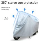 UV-Protective Motorcycle Cover - Image 3