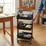 3-Tier Storage Utility Cart with wheels - Image 4