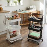 3-Tier Storage Utility Cart with wheels