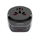LDNIO Universal Adapter Z10 With USB - C to C - Type Data Cable - Image 6