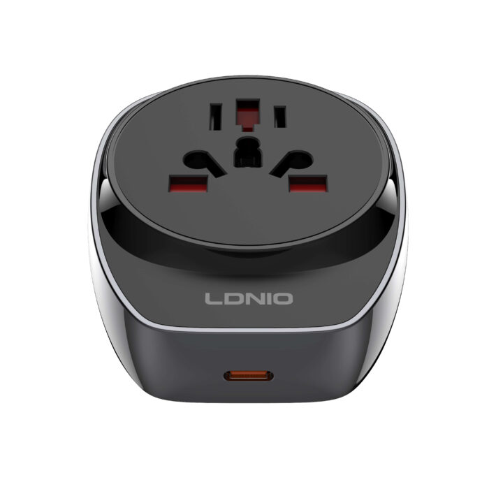 LDNIO Universal Adapter Z10 With USB Type C to Type C Data Cable - Image 6
