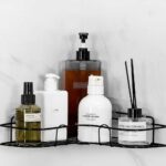 Wall-Mounted Adhesive Corner Shelf Rack
