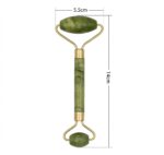 4-Piece Natural Jade Facial Roller & Gua Sha Set - Image 3
