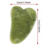 4-Piece Natural Jade Facial Roller & Gua Sha Set - Image 4