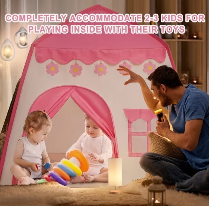 Kids Castle Play Tent - Image 3