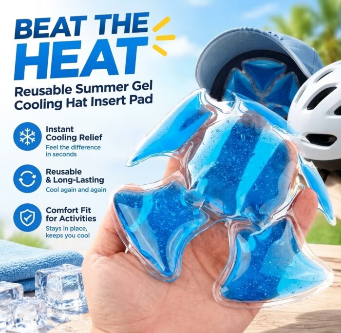 Cooling Gel Pad For Helmet & Hat - Image 5