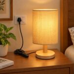 Wooden Table Lamp - Image 5