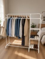 Clothes & Shoe Organiser Stand – Double pole - Image 3